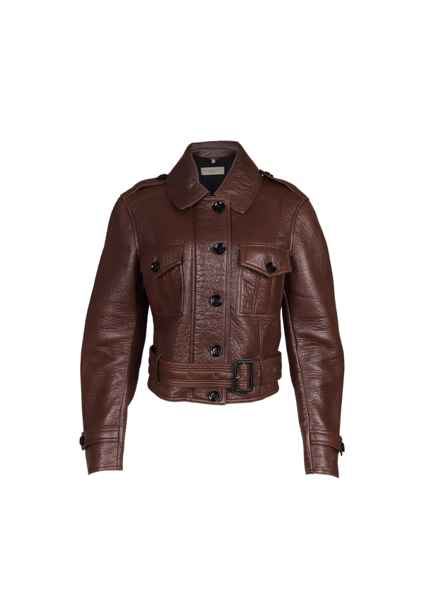 LEATHER JACKET 40