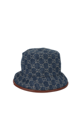 GG DENIM BUCKET HAT