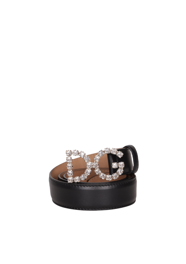D&G CRYSTAL LOGO BELT