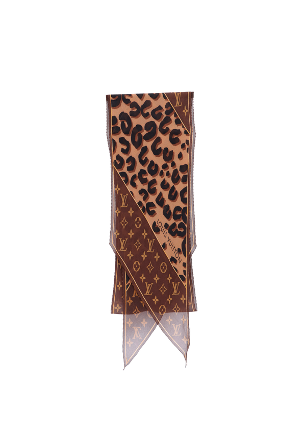 MONOGRAM SILK SCARF