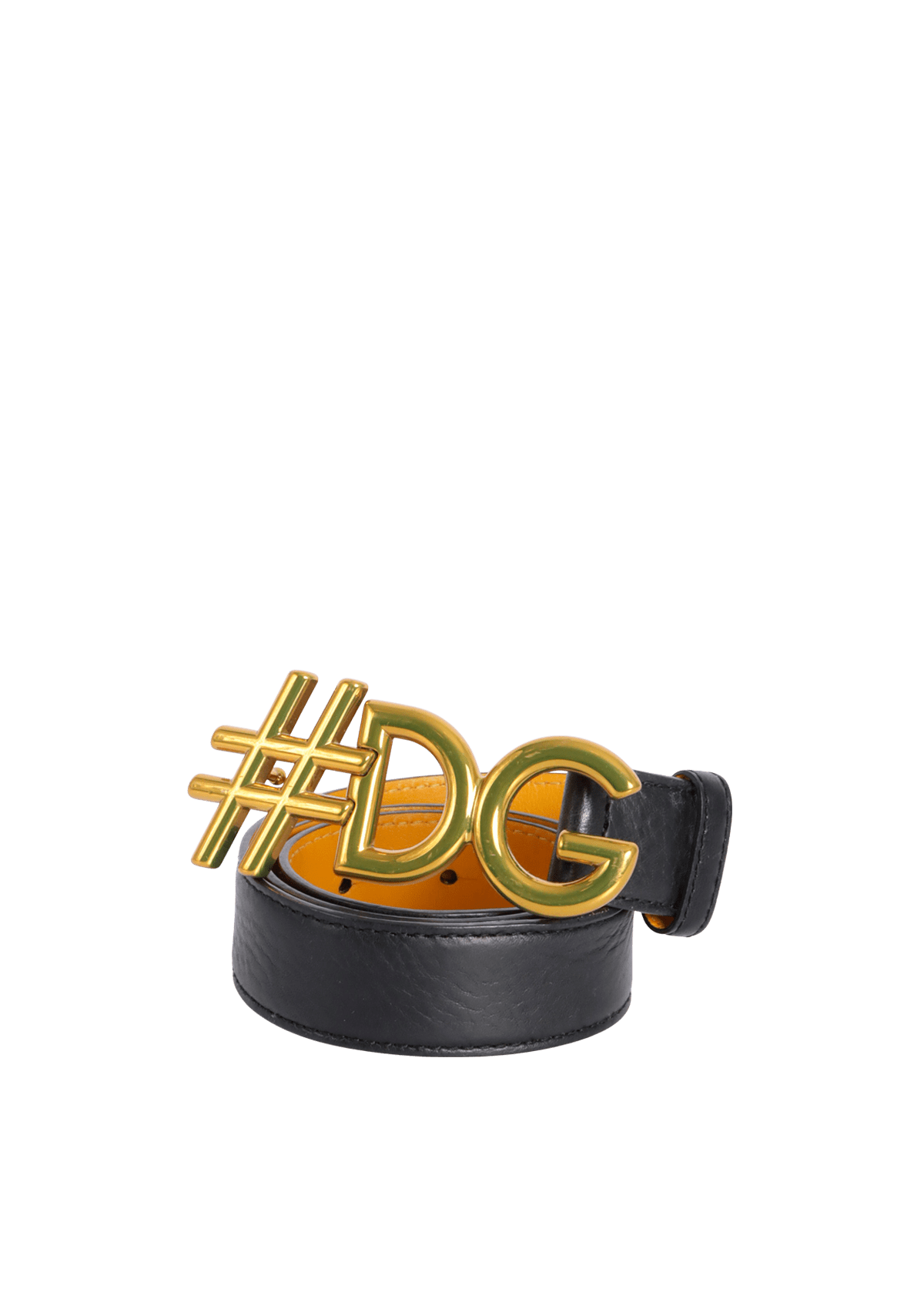 CINTO DOLCE & GABBANA HASHTAG LOGO BELT PRETO 65 ORIGINAL – Gringa