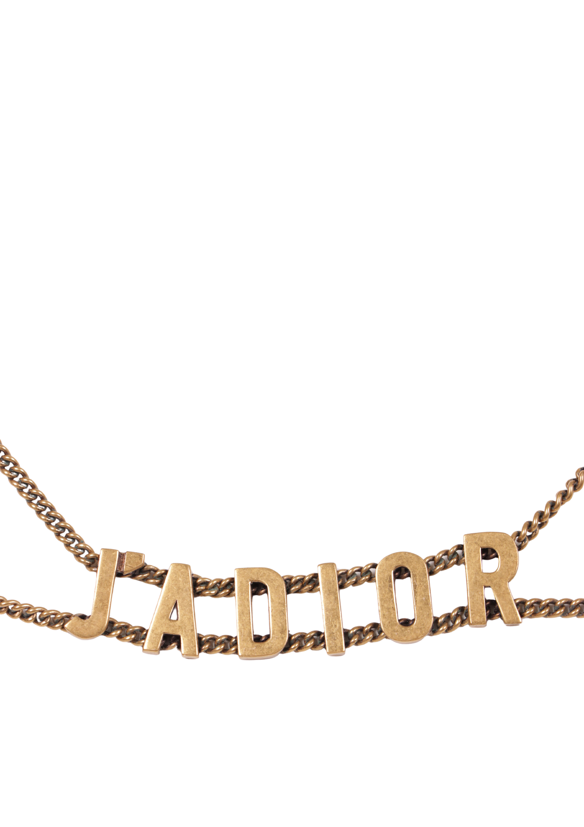 Dior J'ADIOR ネックレス ゴールド COLAR CHRISTIAN DIOR J'ADIOR NECKLACE METALIZADO P ORIGINAL – Gringa