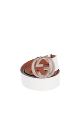 INTERLOCKING G LOGO BELT 95