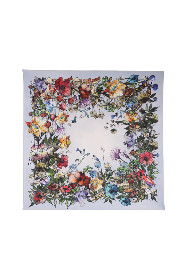 MILLE FLEURS SILK SCARF