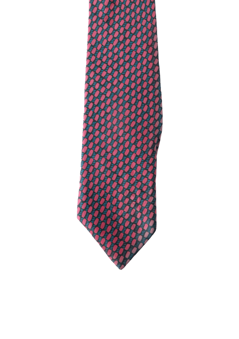 PRINTED SILK TIE