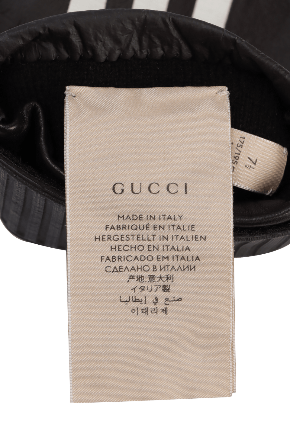 LUVAS GUCCI X ADIDAS LEATHER GLOVES BICOLOR P ORIGINAL – Gringa