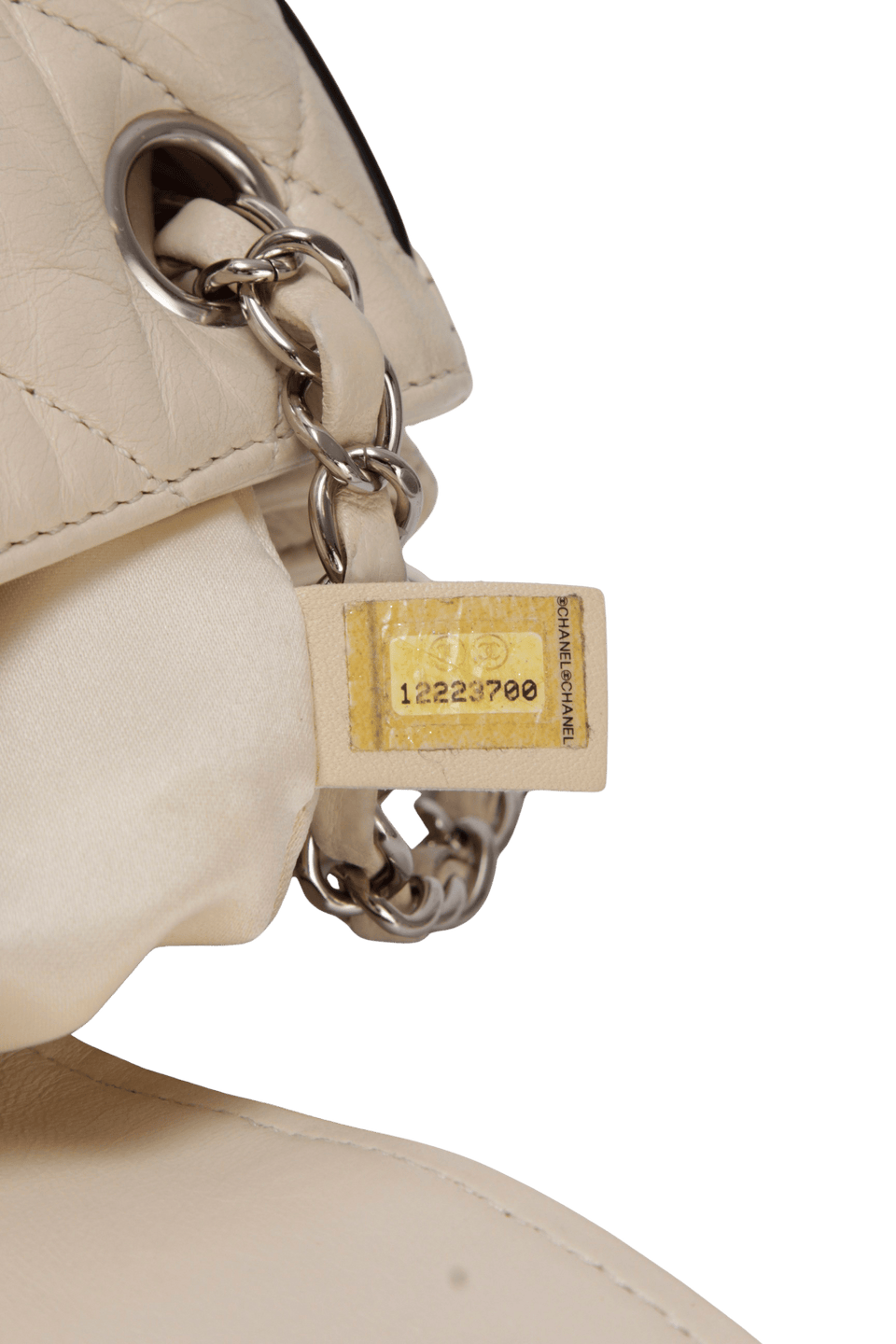 BOLSA CHANEL EAST WEST MADEMOISELLE ACCORDION BRANCO ORIGINAL – Gringa