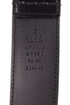 WEB ACCENT LEATHER BELT 95