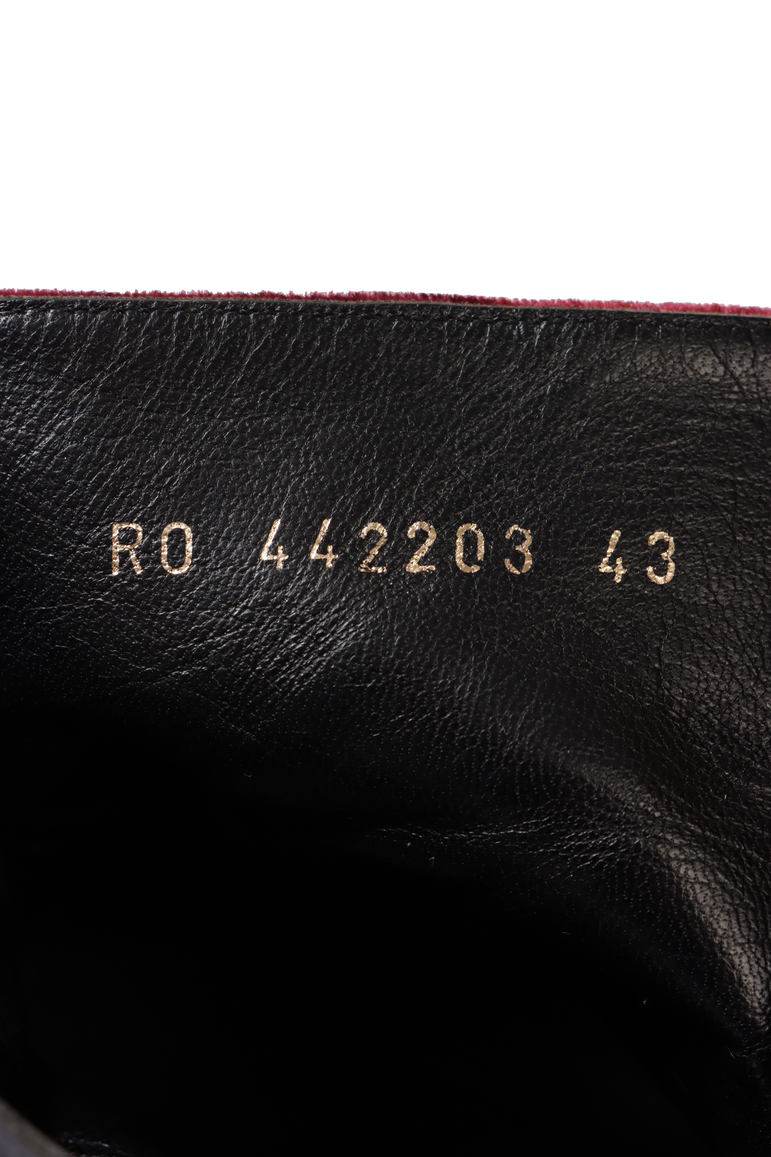 VELVET BOOTS 42