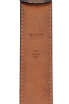 DAMIER ÉBÈNE ELLIPSE BELT