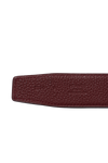 REVERSIBLE H BUCKLE BELT