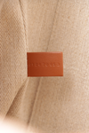 LARGE LEATHER WOODY TOTE