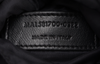 LEATHER SID CROSSBODY BAG