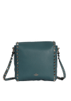 ROCKSTUD FLIP LOCK FLAP MESSENGER BAG