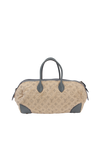 MONOGRAM DENIM SPEEDY ROUND GM