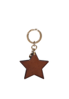LEATHER STAR KEYCHAIN