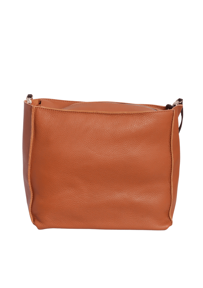 LEATHER SHOULDER BAG