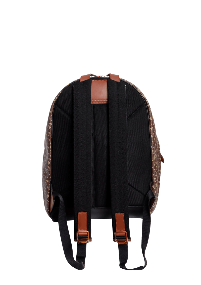 MONOGRAM STRIPE BACKPACK