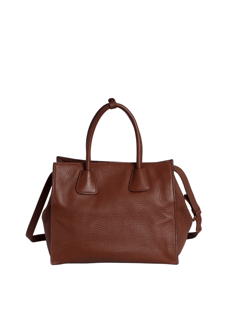 VITELLO DAINO FRONT POCKET WING TOTE