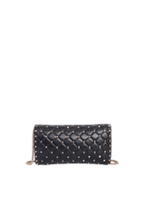 ROCKSTUD SPIKE WALLET ON CHAIN