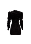 MINI VELVET DRESS