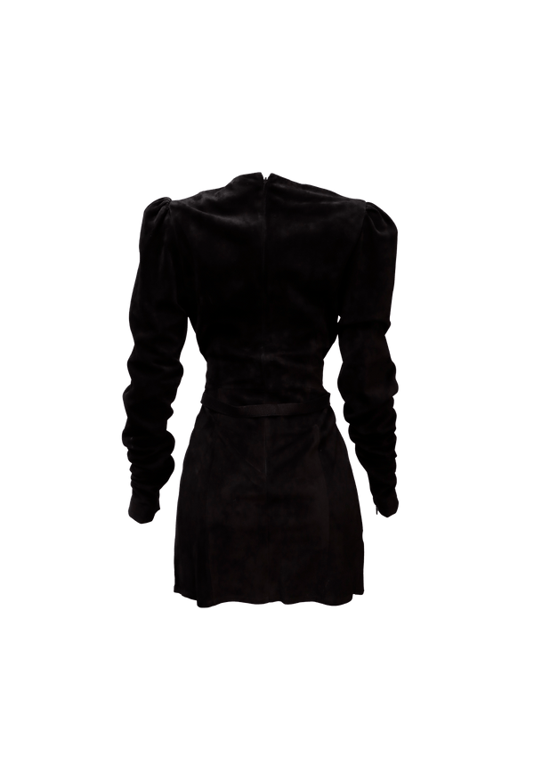 MINI VELVET DRESS