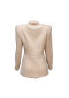 A PARIS-COSMOPOLITE TWEED BLAZER 34