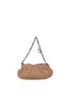 LEATHER CHAIN SHOULDER BAG