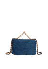19 FLAP SMALL BAG DENIM