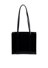 PATENT LEATHER TOTE BAG