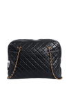 VINTAGE LARGE QUILTED CAMERA BAG