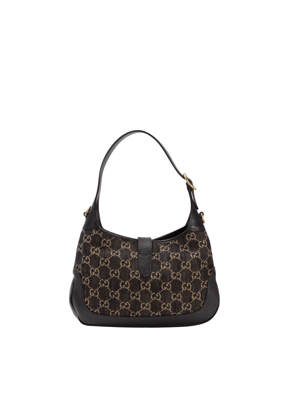 BOLSA GUCCI SMALL GG DENIM JACKIE 1961 AZUL ORIGINAL – Gringa