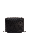 LASER CUT FALABELLA FLAP BAG