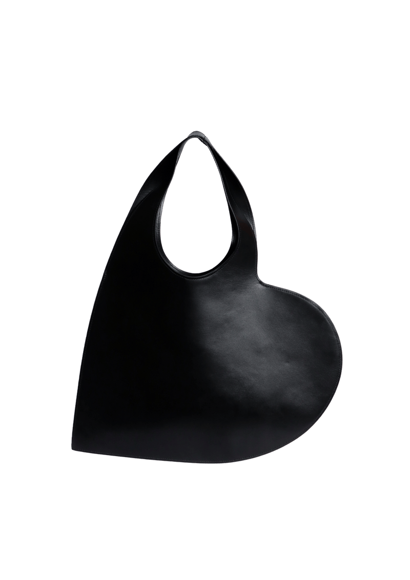 LEATHER TOTE HEART