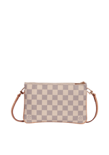 DAMIER AZUR DOUBLE ZIP POCHETTE