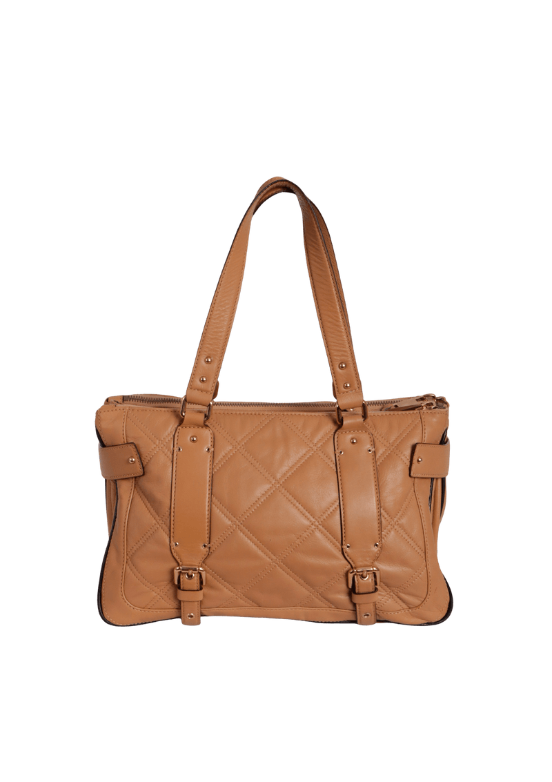 LEATHER SHOULDER BAG