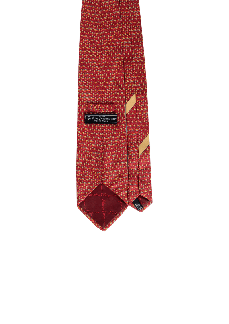 PRINT SILK TIE