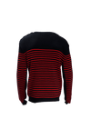 STRIPPED SWEATER M