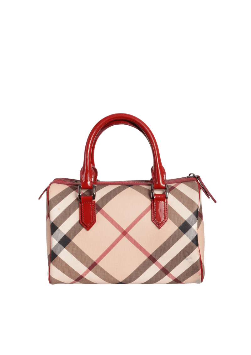 NOVA CHECK BOSTON BAG