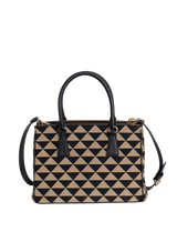 SMALL SYMBOLE GALLERIA DOUBLE ZIP TOTE