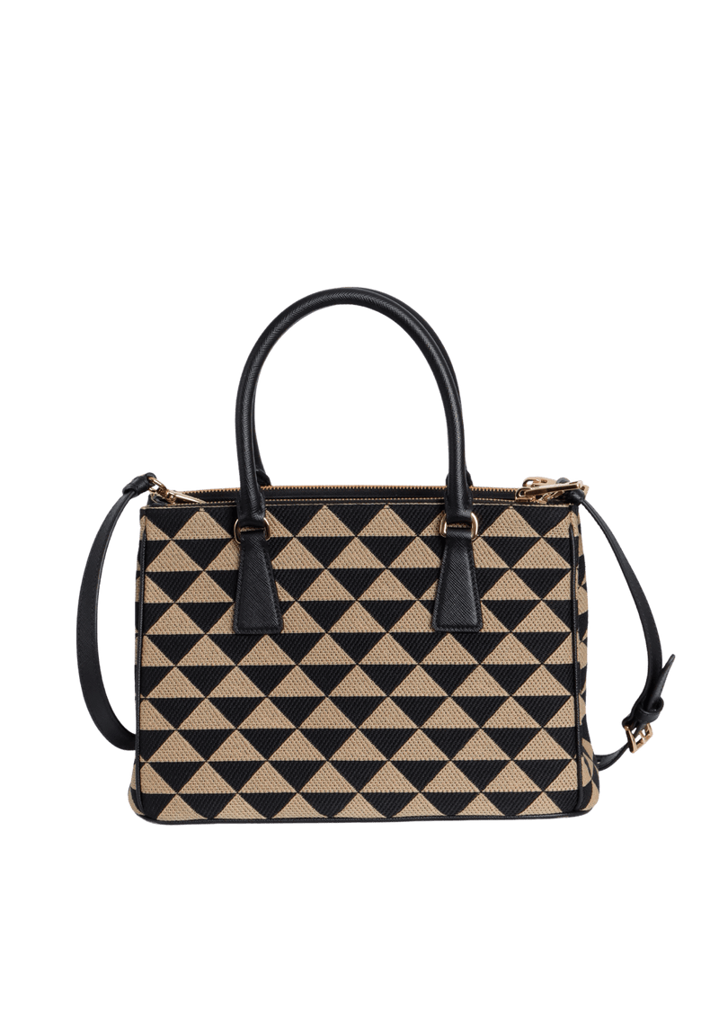 SMALL SYMBOLE GALLERIA DOUBLE ZIP TOTE