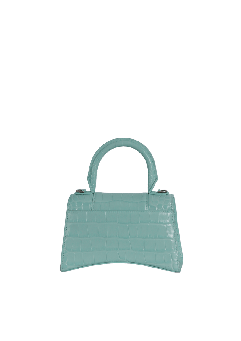 HOURGLASS XS CROCODILE EMBOSSED