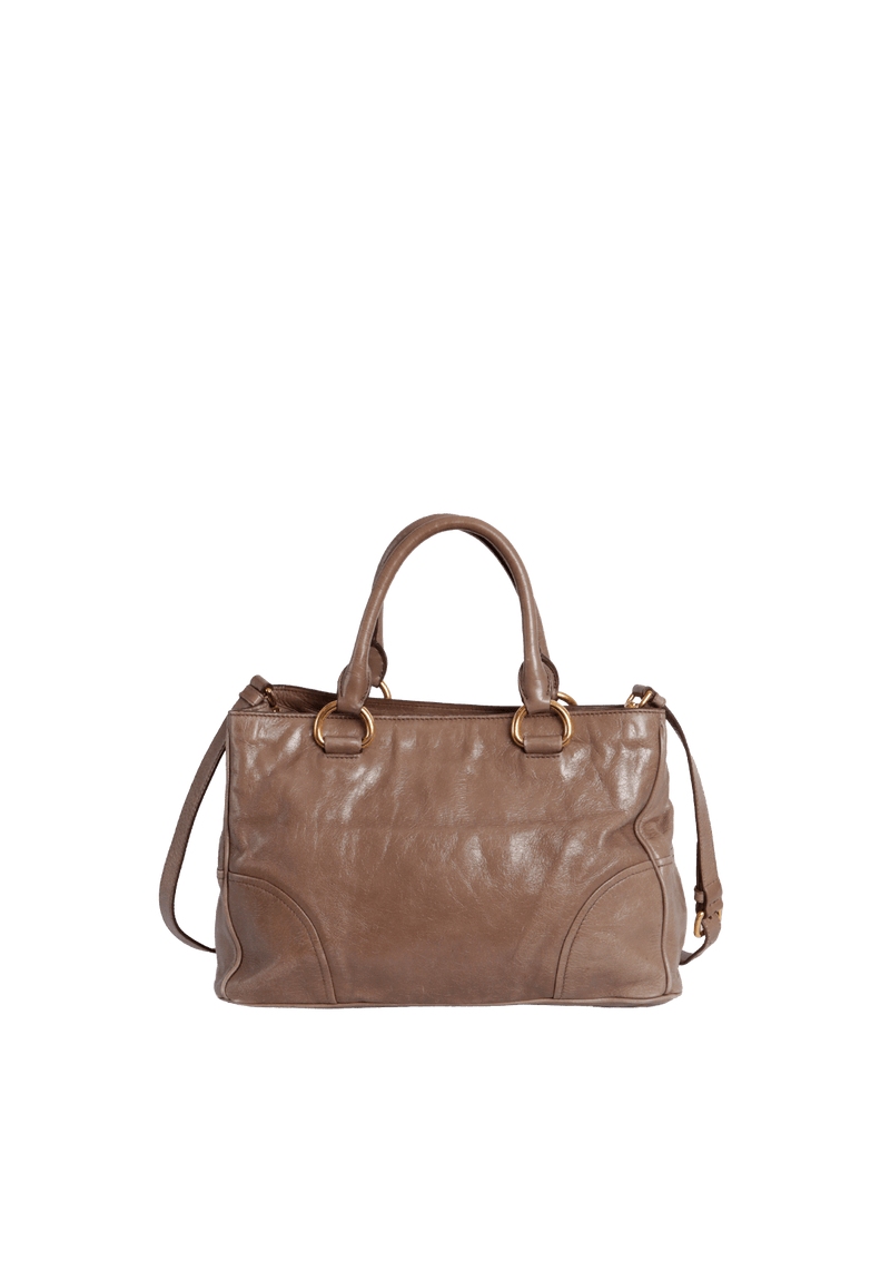 VITELLO SHINE SATCHEL BAG