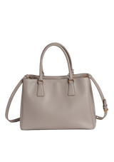 LARGE SAFFIANO LUX DOUBLE ZIP GALLERIA