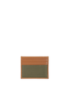 RE-NYLON AND LEATHER CARD HOLDER