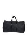 DAMIER GRAPHITE KEEPALL BANDOULIÈRE 55