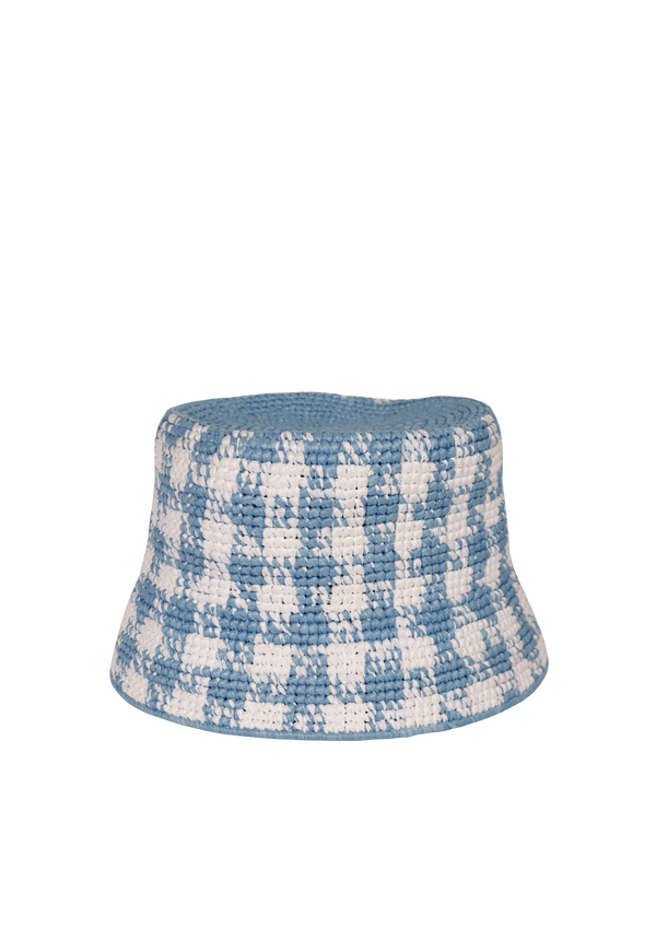 RAFFIA BUCKET HAT M