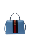 EMBROIDERED SYLVIE TOP HANDLE BAG