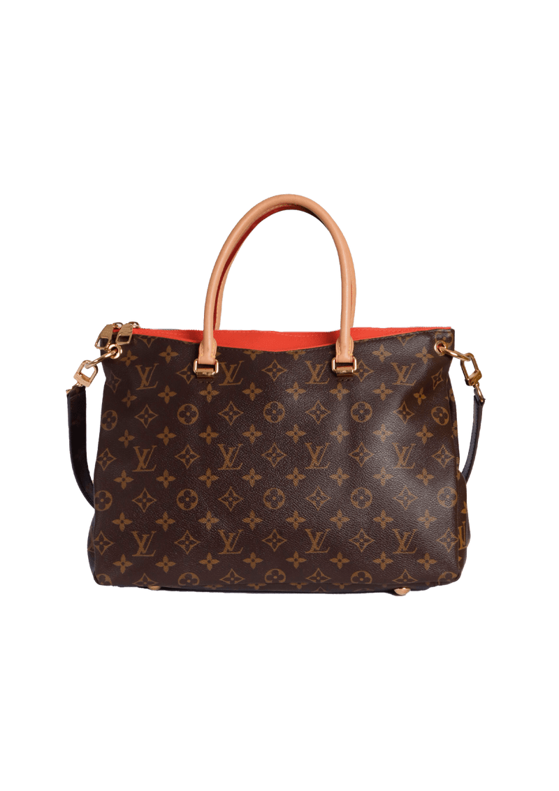 BOLSA LOUIS VUITTON MONOGRAM PALLAS MM MARROM ORIGINAL