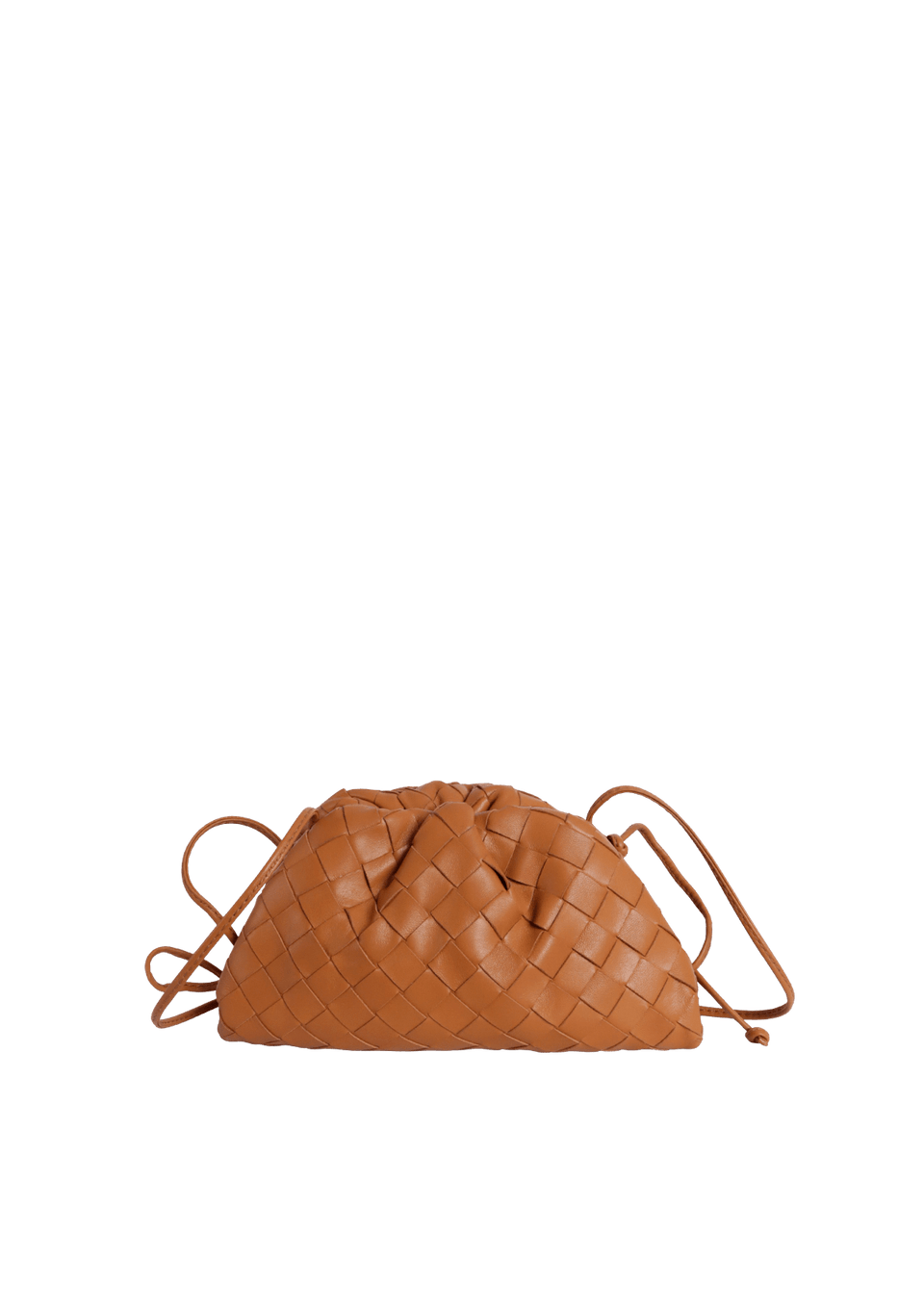 バッグ BOTTEGA VENETA Body bag Intrecciato y2k BOLSA BOTTEGA VENETA INTRECCIATO THE MINI POUCH MARROM ORIGINAL